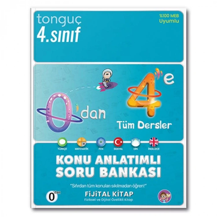 TONGUÇ 0DAN 4E  TÜM DERSLER KONU ANLATIMLI SORU BANKASI