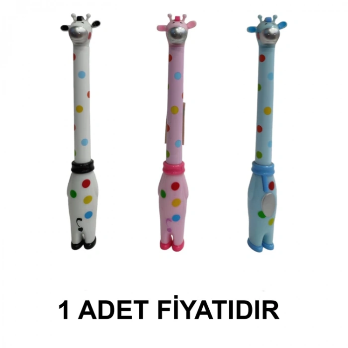 MUNİS-1161 JEL KALEM ZÜRAFA ŞEKİLLİ