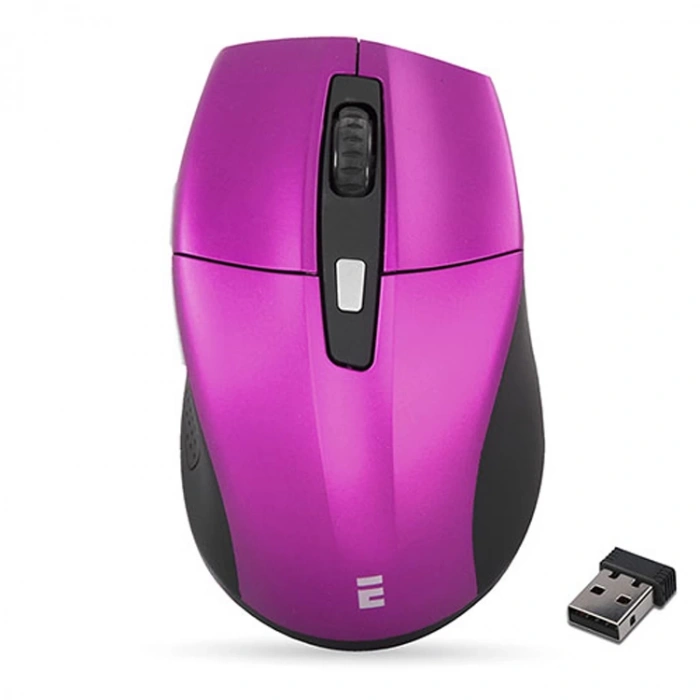 EVEREST SM-861 1600 DPİ USB KABLOSUZ SESSİZ TIKLAMA MOUSE MOR