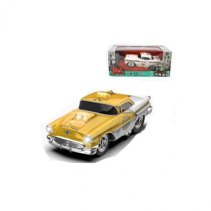 CAN OYUNCAK MK8037B HOT ROD TAXI 1:16 SESLİ IŞIKLI UZAKTAN KUMANDALI TAKSİ 3+