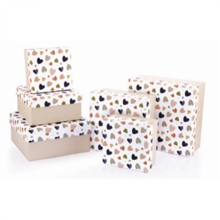 GIPTA LAVİ KARE HEDİYE KUTUSU BX8680 C 180x180x95mm