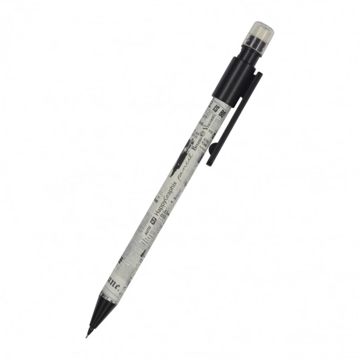 BRUNO VISCONTI HAPPYGRAPHIX 0.7mm GAZETE DESENLİ VERSATİL KALEM 21/0042/09