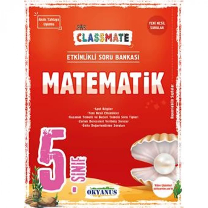OKYANUS 5. SINIF CLASSMATE MATEMATİK SORU BANKASI
