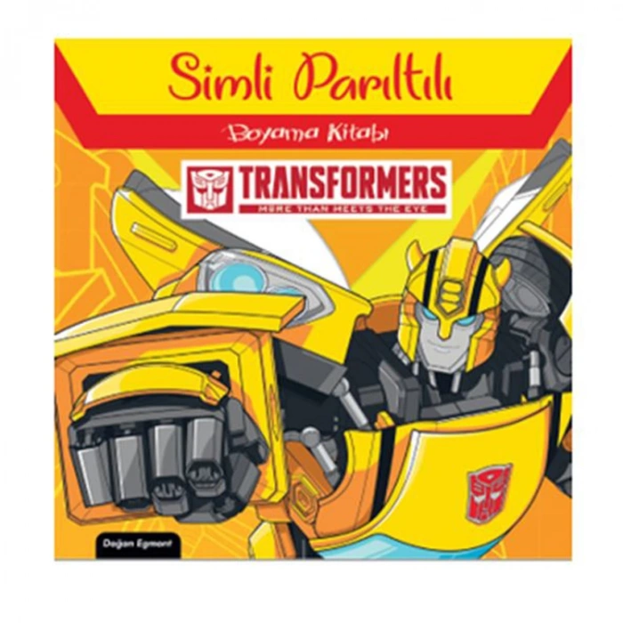 DİSNEY TRANSFORMERS SİMLİ PARILTILI BOYAMA KİTABI