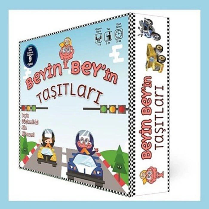 BB GAMES 74186 BEYİN BEYİN TAŞITLARI KART OYUNU