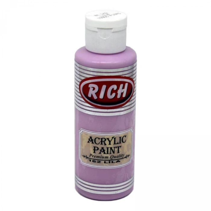 RİCH AKR-120-162 AKRİLİK BOYA 120 CC LİLA