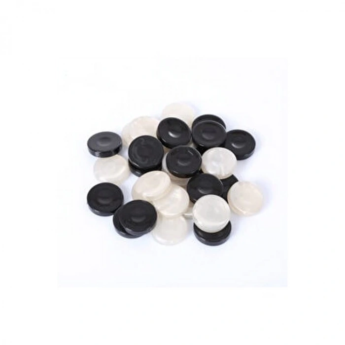 ÇİFT PLASTİK TAVLA PULU