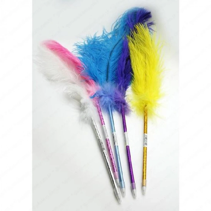 TAROS 857 VINTAGE LABEL KUŞ TÜYÜ 25 cm TÜKENMEZ KALEM