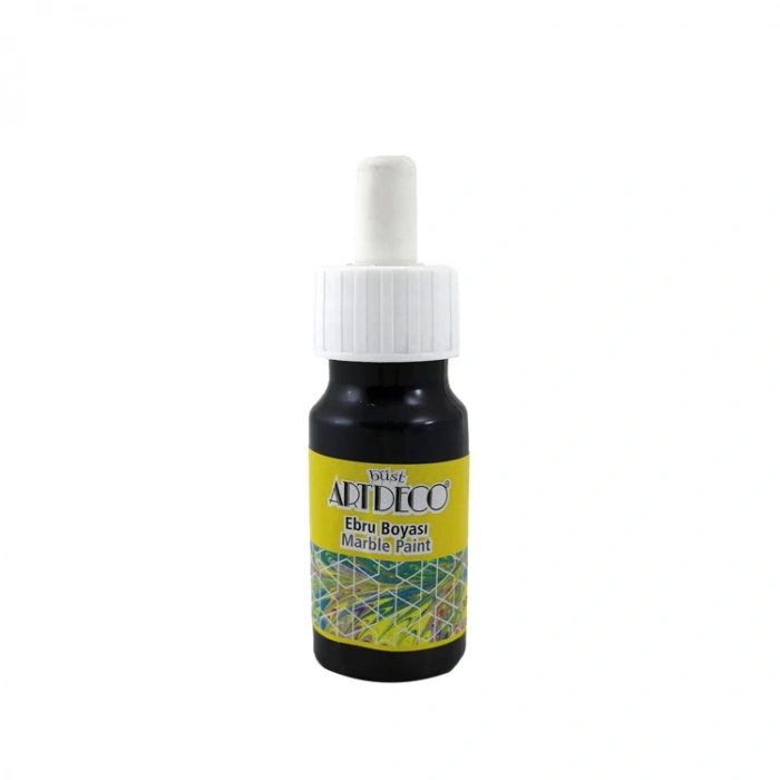 LİSANS ARTDECO  EBRU BOYASI 30ML KAHVERENGİ