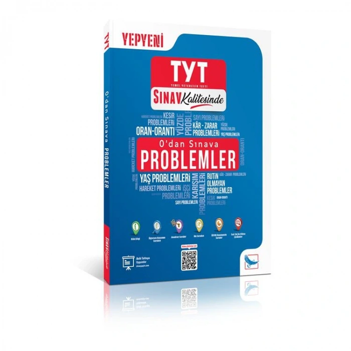 SINAV TYT SINAV KALİTESİNDE 0DAN SINAVA PROBLEMLER SORU BANKASI