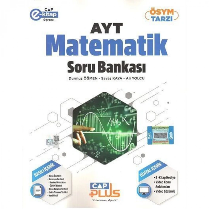 ÇAP YAYINLARI AYT MATEMATİK PLUS SORU BANKASI