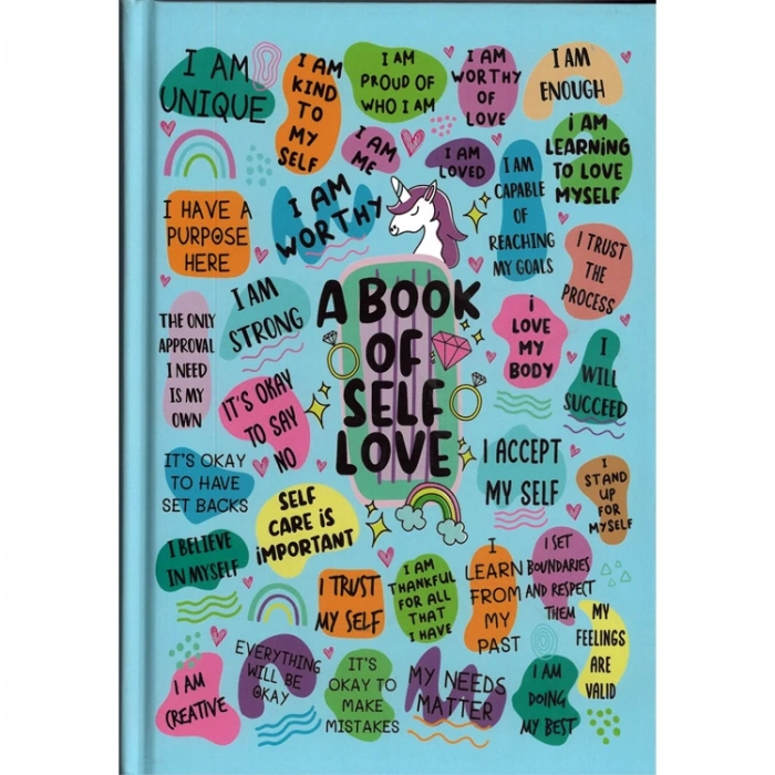 DEFFTER POSITIVE / I AM UNIQE SERT KAPAK A5 ÇİZGİLİ DEFTER 96 YP