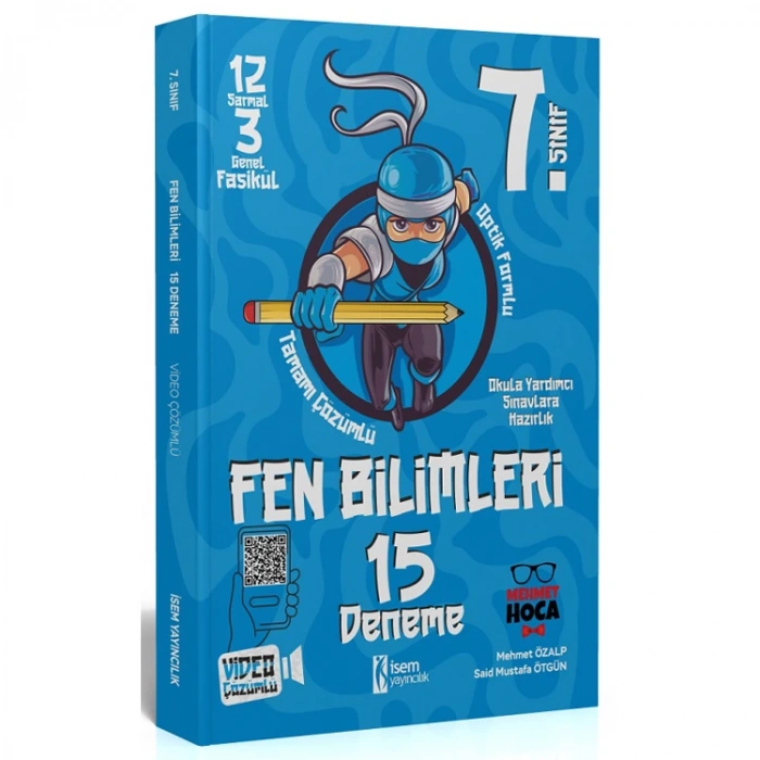 İSEM 7. SINIF FEN BİLİMLERİ 15 DENEME