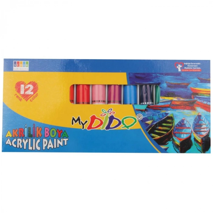 SÜDOR MY14 MYDİDO 12 X9 ml TÜP AKRİLİK BOYA