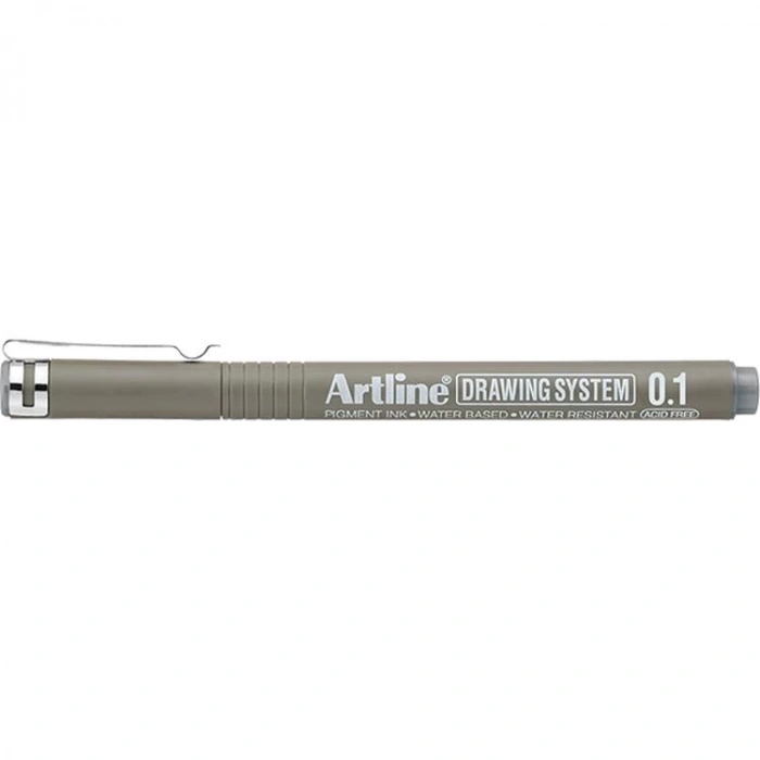 ARTLINE 231 DRAWİNG SYSTEM ÇİZİM KALEMİ 0.1 mm GREY