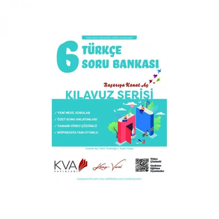 KORAY VAROL 6. SINIF TÜRKÇE  KILAVUZ SERİSİ SORU BANKASI