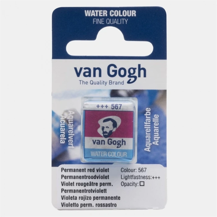 VAN GOGH 20865671 TABLET SULU BOYA YEDEĞİ - PERMANENT RED VIOLET 567
