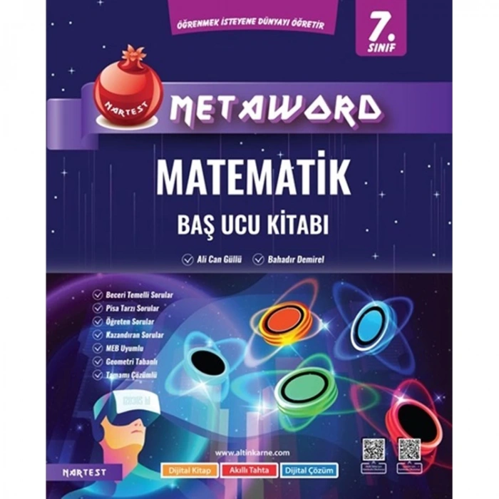 NARTEST 7. SINIF METAWORD MATEMATİK BAŞ UCU KİTABI