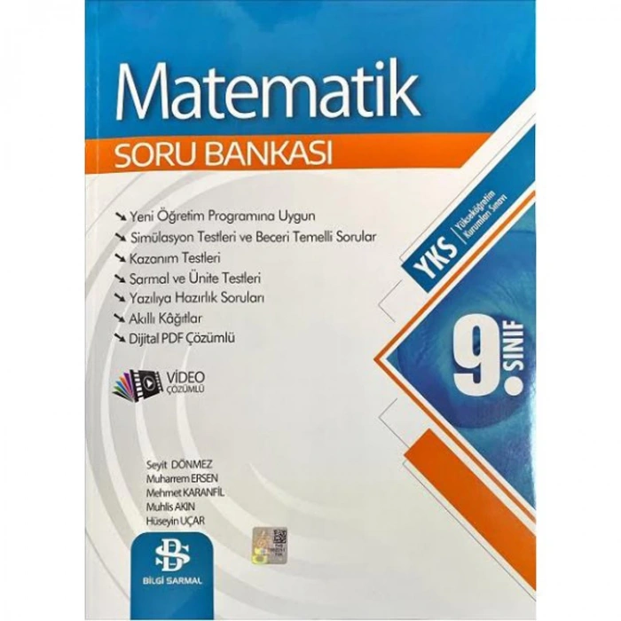 BİLGİ SARMAL 9.SINIF SORU BANKASI MATEMATİK - 2024