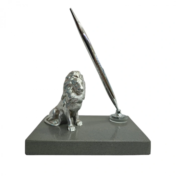 SADE HEDİYELİK MERMER MASA SETİ - OTURAN ASLAN NO:204