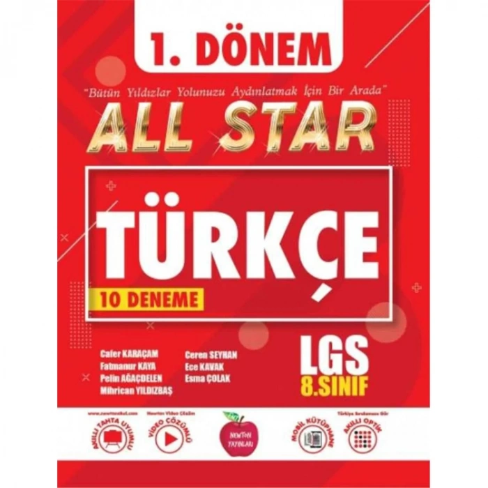 NEWTON 8. SINIF ALL STAR 1. DÖNEM TÜRKÇE DENEME