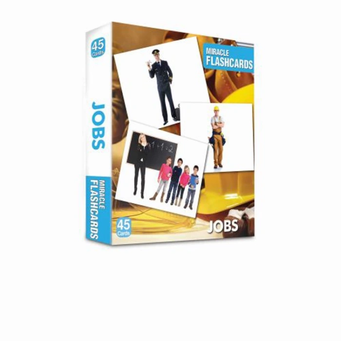MIRACLE FLASHCARDS JOBS 45 CARDS