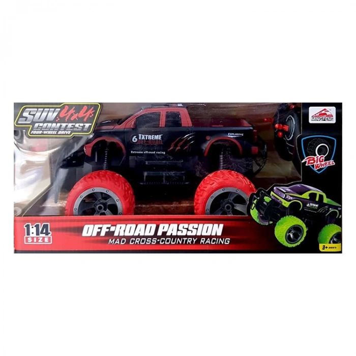 EMR 819D 1:14 UZAKTAN KUMANDALI ŞARJLI OFF ROOD JEEP