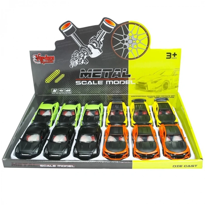 VARDEM KM-3611C METAL SCALE ÇEK BIRAK 1:36 SPOR ARABA
