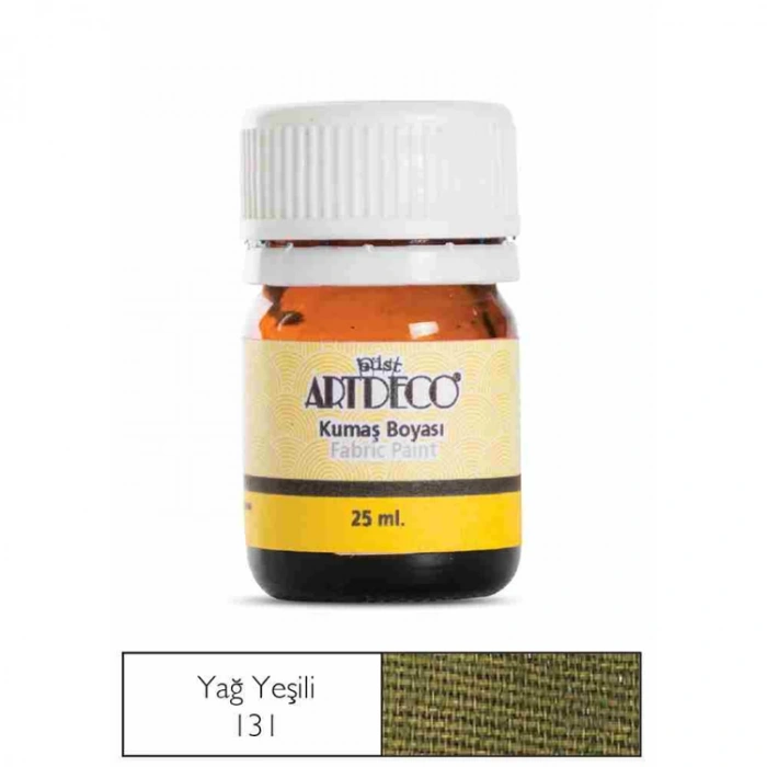 ARTDECO KUMAŞ BOYASI 25 ML. OIL GREEN Y-010A-131