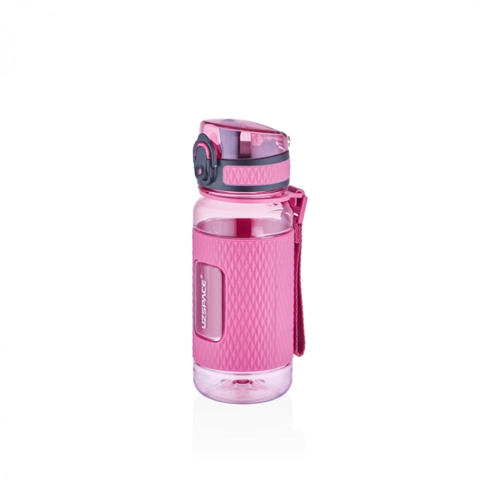 UZSPACE MATARA TRITAN 5043 400 ML GLOW PINK
