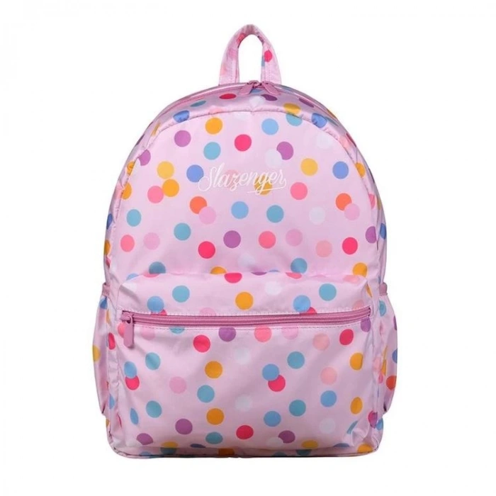 ME SLAZENGER 24439 QUEEN PİNK BUBBLE İKİ BÖLMELİ PARAŞÜT KUMAŞ SIRT ÇANTA