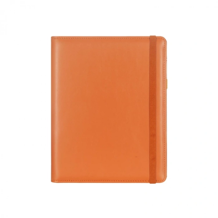 VICTORIAS JOURNALS 5530 NOTEPAD FOLIO VEGAN DERİ 14.8x21cm 100gr. 100 SYF NOKTALI NOTEBOOK DEFTER KAHVERENGİ