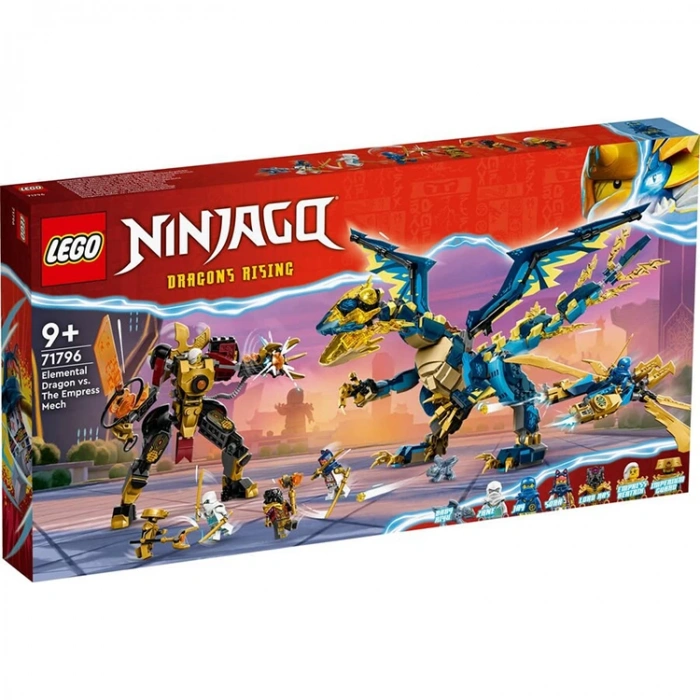 LEGO 71796 NINJAGO ELEMENT EJDERHASI İMPARATORİÇE ROBOTUNA KARŞI 1038 PARÇA 9+