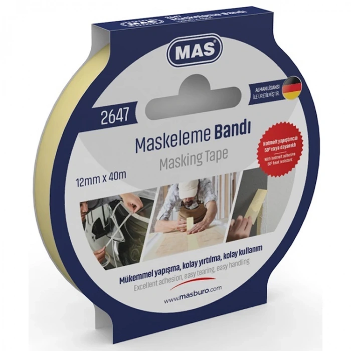 MAS 2647 MASKELEME BANDI 12mmx40m