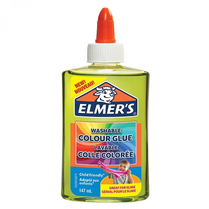 ELMERS 2109504 SLIME SIVI YAPIŞTIRICI 147 ML ŞEFFAF RENKLİ YEŞİL