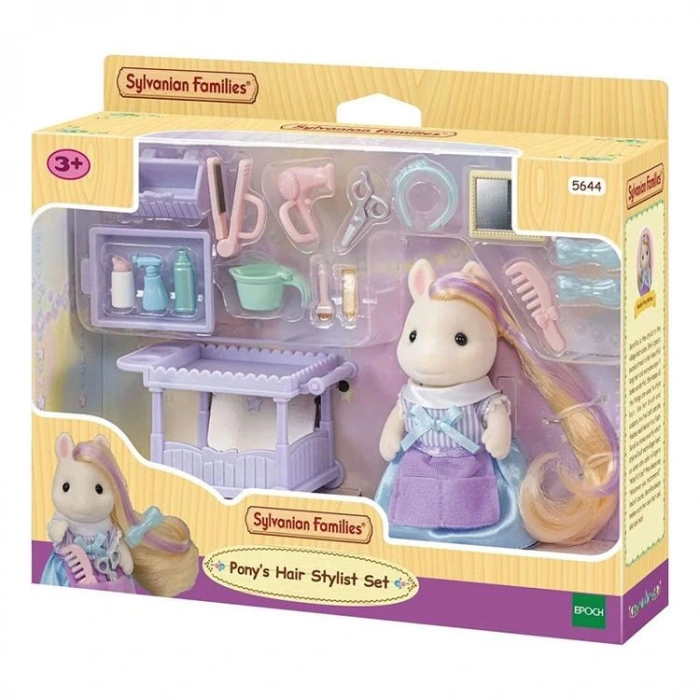 ADORE ESF5644 SYLVANIAN FAMILIES PONYS SAÇ STİLİ OYUN SETİ