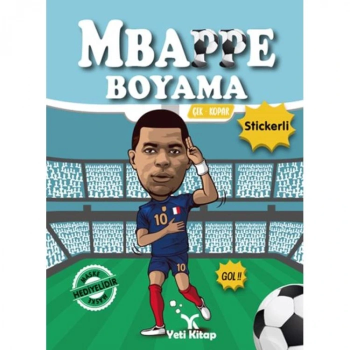 MBAPPE BOYAMA KİTABI