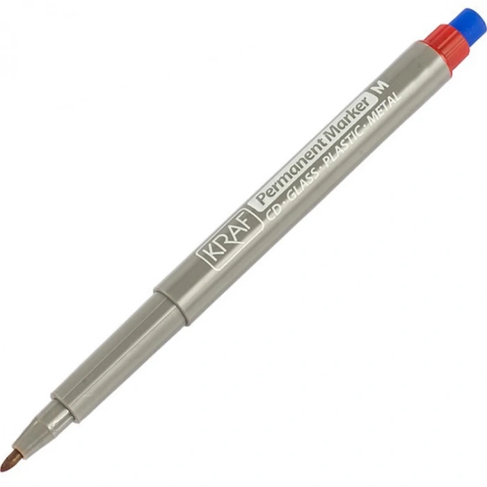 KRAF 260M ASETAT KALEMİ SİLGİLİ (M) KIRMIZI