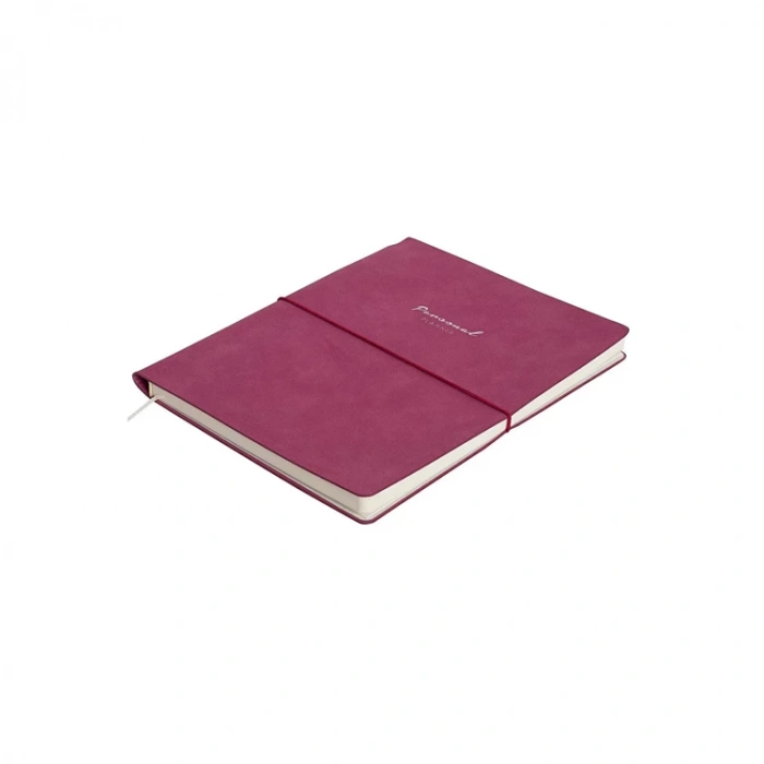VICTORIAS JOURNALS 1095 KUKA SOFT KAPAK NOTEBOOK 19x25cm 80gr.96YP. ÇİZGİLİ DEFTER FUŞYA