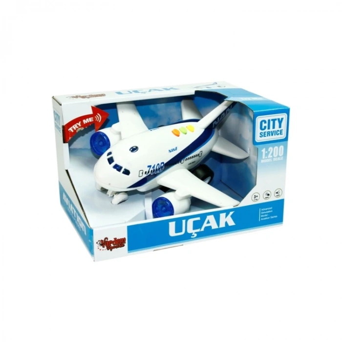 VARDEM WY710B SÜRTMELİ UÇAK SESLİ IŞIKLI 1:20