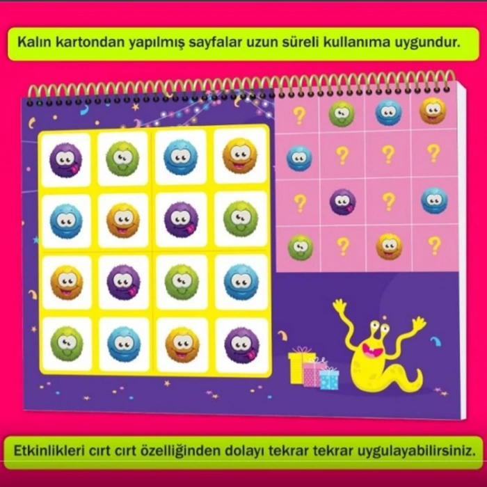 YÜKSELEN ZEKA - CIRT CIRTLI ETKİNLİK KİTABIM (4-6 YAŞ)