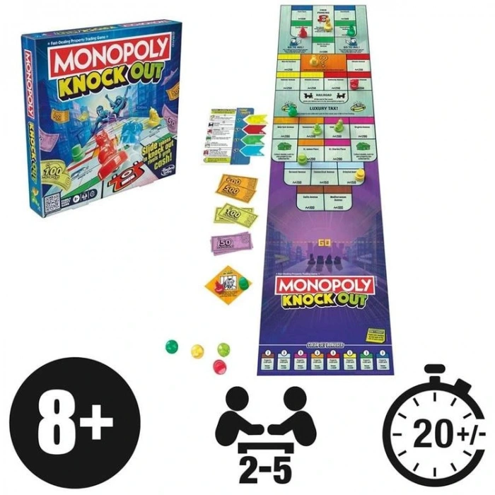 HASBRO F8995 MONOPOLY KNOCKOUT