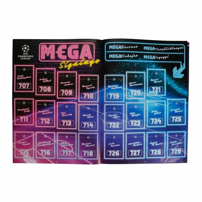 MYTHOS ŞAMPİYONLAR LİGİ 2023-2024 SEZONU RESMİ STICKER ALBÜMÜ