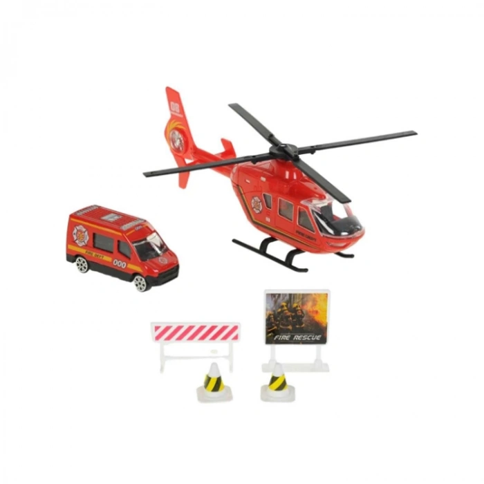 CANEM DS852 METAL İTFAİYE TAŞIYICI TIR SETİ KUTULU  3+