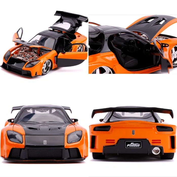 SİMBA JADA 3203058 FAST & FURIOUS 1:24 HANS MAZDA RX-7 R/T TEKLİ ARABA KUTULU