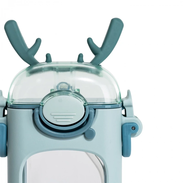 VAGONLİFE DILLER PİPETLİ MATARA  T-4014 400ML TURKUAZ