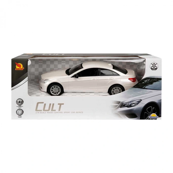SUNMAN G2025R CULT SPORT CAR IŞIKLI PİLLİ UZAKTAN KUMANDALI ARABA 1:14