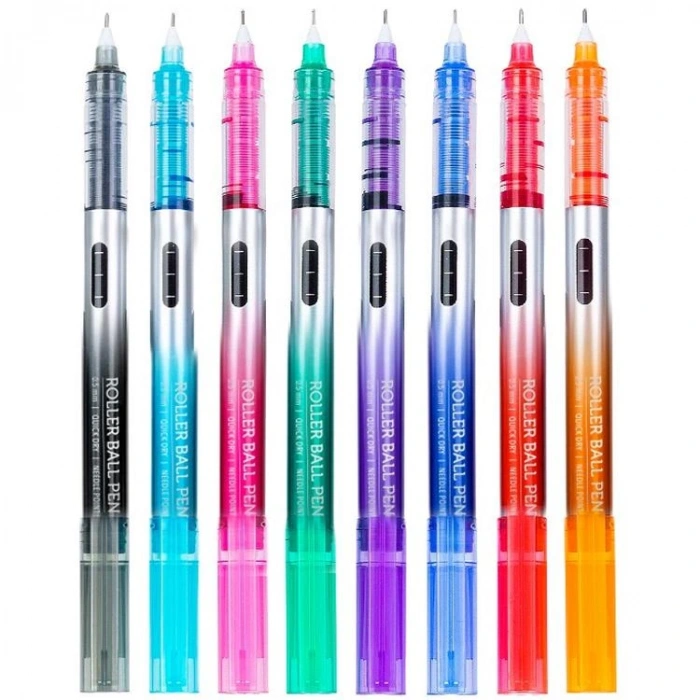 KRAF 299 ROLLER KALEM ENJOY İĞNE UÇ 0.5  8 RENK 1 SET