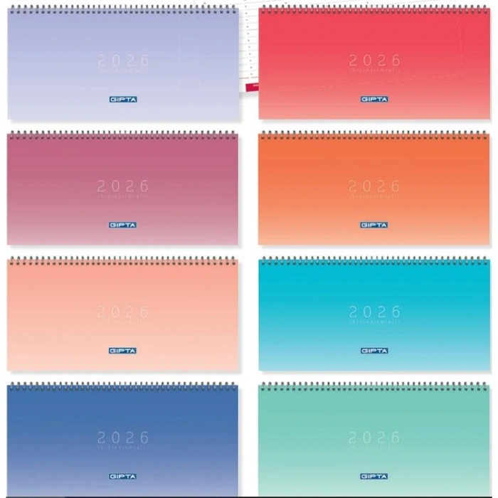 GIPTA 504-PXK 16x33 SPİRALLİ MASA TAKVİMİ