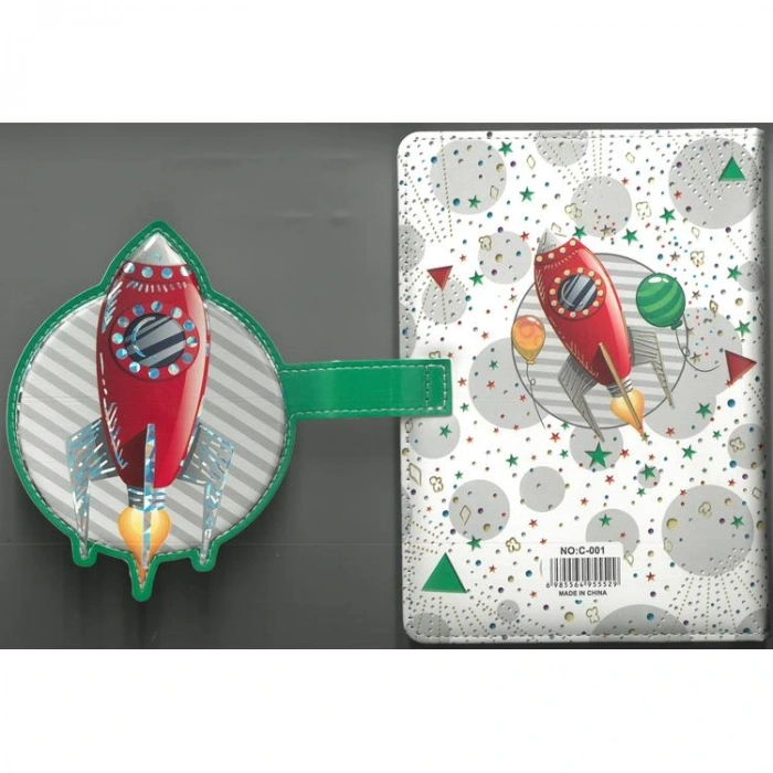 MİKRO C-001 MAGNETLİ (MIKNATISLI) KAPAK FELIZ DIA NOT DEFTERİ 19x13.5cm NOT DEFTERİ - TEKLİ